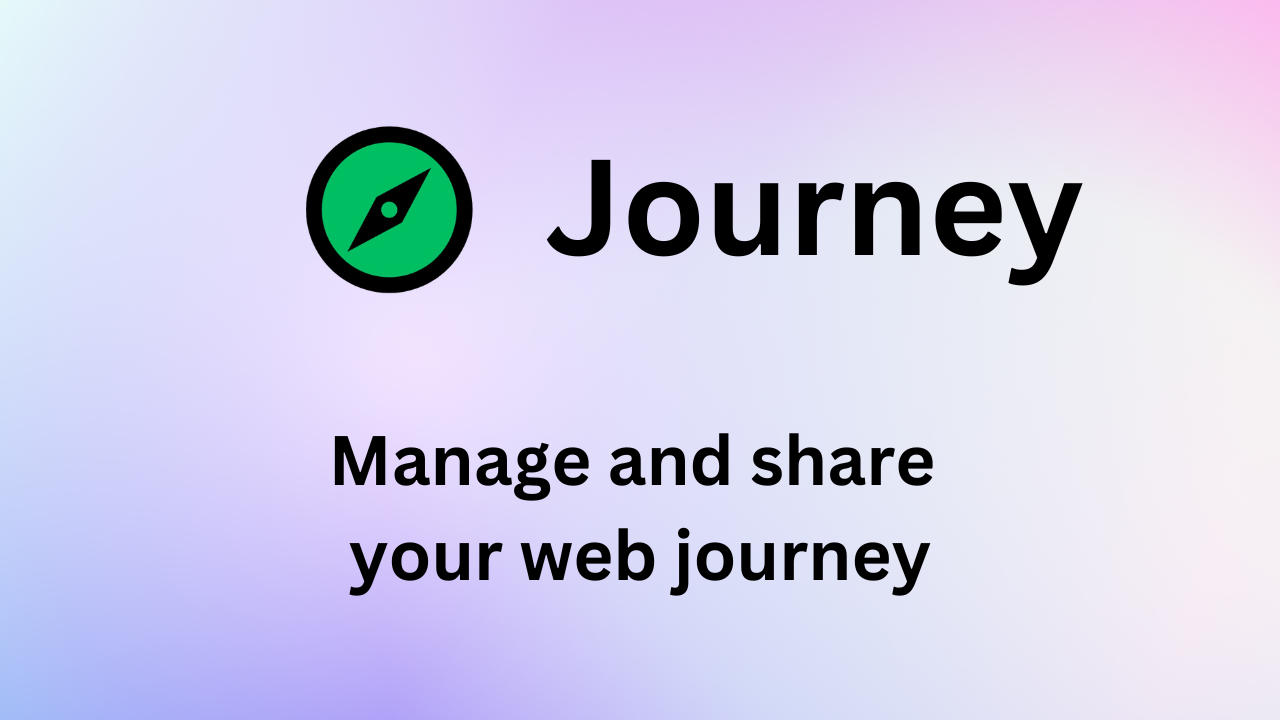 Journey: Web extension